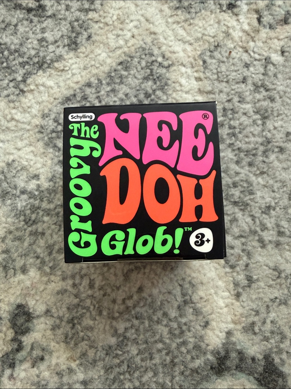 Schylling NeeDoh The Groovy Glob in Purple